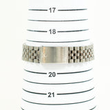 Rolex Detajust 16234G Silver Diamond Dial Mar 1996