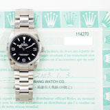Rolex Explorer 114270 Black Dial Jan 2003
