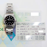 Rolex Explorer 114270 Black Dial Jan 2004