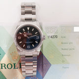 Rolex Explorer 114270 Black Dial Nov 2006 2