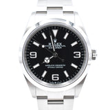 Rolex Explorer 124270 Black Dial Sep 2021