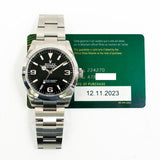 Rolex Explorer 224270 Black Dial Nov 2023
