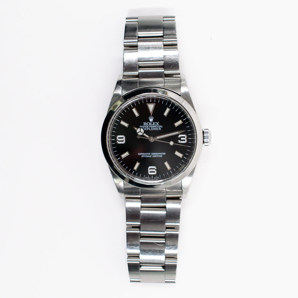Rolex Explorer 36 14270 Black Dial Dec 2000 – CHRONONATION