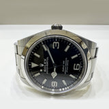 Rolex Explorer 39mm 214270 Black Dial Oct 2020 - View 3
