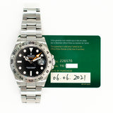 Rolex Explorer II 226570 Black Dial Jun 2021