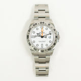 Rolex Explorer II 226570 White Dial Aug 2021