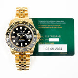Rolex GMT-Master II 126718GRNR Black Dial Jun 2024