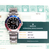 Rolex GMT-Master II 16710 Pepsi Dial