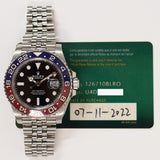 Rolex GMT-Master II "Pepsi" 126710BLRO Pepsi Dial Nov 2022 - View 2
