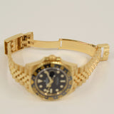 Rolex GMT-Master II Yellow Gold 126718GRNR Black Dial Sep 2025 - View 7