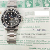Rolex Gmt-Master 16700 Black Dial Sep 1998