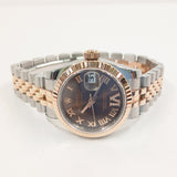 Rolex Lady-Datejust 26 179171 Chocolate Roman VI Diamond Dial Mar 2013