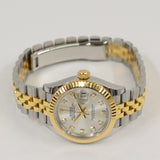 Rolex Lady-Datejust 28mm Steel and Yellow Gold 279173G Silver Diamond Dial Nov 2022 - View 4