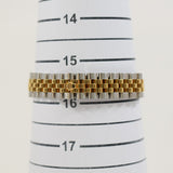 Rolex Lady-Datejust 28mm Steel and Yellow Gold 279383RBR Champagne Diamond Dial Jun 2017 - View 9