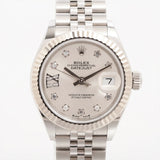 Rolex Lady Datejust 279174 Silver Star Diamond Dial Dec 2020