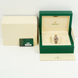 Rolex Lady Datejust 279381RBR Chocolate Star Diamond Dial Jul 2024