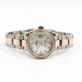 Rolex Lady Datejust 279381RBR White MOP Diamond Dial Feb 2018