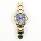 Rolex Lady Datejust 279383RBR Purple Diamond Dial Jul 2023