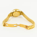 Rolex Lady Datejust 69158G Champagne Diamond Dial