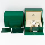 Rolex Land-Dweller 36 127234 White Honeycomb Motín Dial Oct 2025