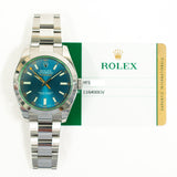 Rolex Milgauss 116400GV Black Dial May 2015