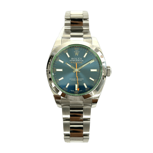 Rolex Milgauss 116400GV Blue Dial Mar 2015 CHRONONATION