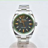 Rolex Milgauss Green Crystal 116400GV Black Dial Dec 2009 - View 1