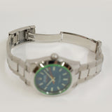 Rolex Milgauss Green Crystal 116400GV Blue Dial Jul 2021 - View 7