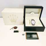 Rolex Oyster Perpetual 114200 Silver Dial