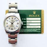 Rolex Oyster Perpetual 114200 Silver Dial