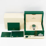 Rolex Oyster Perpetual 124300 Green Dial Dec 2022