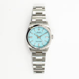 Rolex Oyster Perpetual 126000 Turquoise Dial Mar 2025