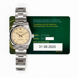 Rolex Oyster Perpetual 277200 Beige Dial Aug 2025