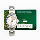 Rolex Oyster Perpetual 277200 Pink Dial Apr 2024