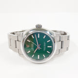 Rolex Oyster Perpetual 31mm 277200 Green Dial Nov 2021 - View 3