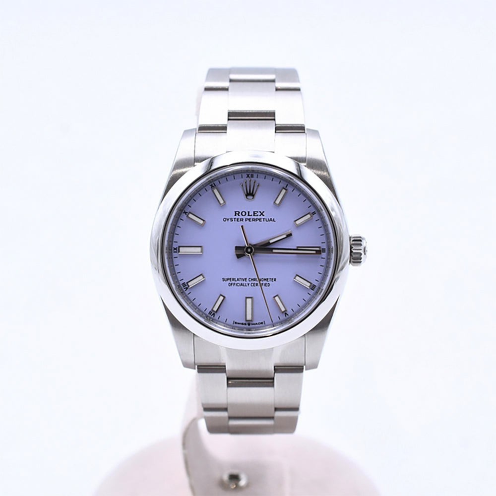 Rolex Oyster Perpetual 34mm 124200 Lavender Dial Aug 2025