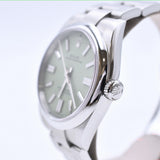 Rolex Oyster Perpetual 34mm 134300 Pistachio Dial Oct 2025 - View 5