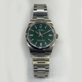 Rolex Oyster Perpetual 36mm 126000 Green Dial Apr 2023 - View 1