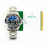 Rolex Sea-Dweller Deepsea 126660 D-Blue Dial Aug 2020