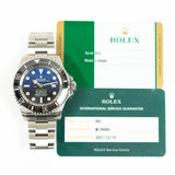 Rolex Sea-Dweller Deepsea 126660 D-Blue Dial Dec 2019