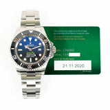 Rolex Sea-Dweller Deepsea 126660 D-Blue Dial Nov 2020