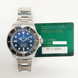 Rolex Sea-Dweller Deepsea 126660 D-Blue Dial Nov 2020 - View 2