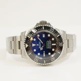 Rolex Sea-Dweller Deepsea 126660 D-Blue Dial Oct 2022 - View 3