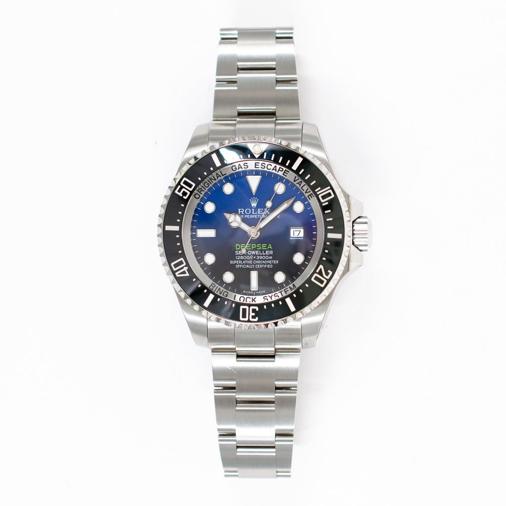 Rolex Sea-Dweller Deepsea 44mm 116660 D-Blue Dial Dec 2017