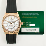 Rolex Sky-Dweller 326235 White Dial Jun 2024