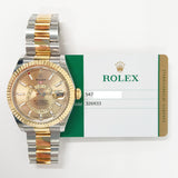 Rolex Sky-Dweller 326933 Champagne Dial Aug 2018
