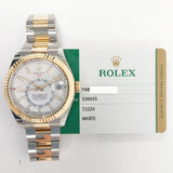Rolex Sky-Dweller 326933 White Dial Nov 2018