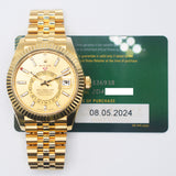 Rolex Sky-Dweller 336938 Champagne Dial May 2024