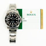 Rolex Submariner 114060 Black Dial Jan 2017 2