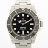 Rolex Submariner 114060 Black Dial Jan 2018